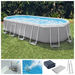 Intex Framepool Prism Oval Set 610 x 305 x 122 cm (26798GN) características