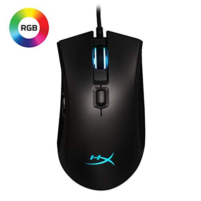 Hyperx Pulsefire FPS - Ratón de Gaming, Color Negro