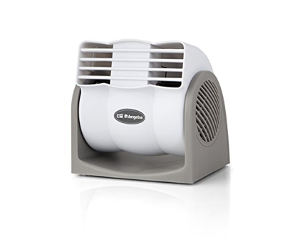 Orbegozo TM 1915 Ventilador de sobremesa, 28 W, Blanco y gris