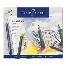 Faber-Castell Goldfaber colored pencil sorted 24er en oferta