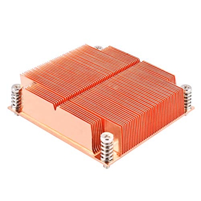 Silverstone SST-XE01-2011 - Disipador pasivo para CPU Xenon, Aleta de Cobre, Base de Cobre, 26mm de Alto, Intel LGA2011/2066