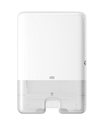 Tork 552000 - Dispensador de toallas de mano entreplegadas, color blanco en oferta
