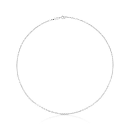 TOUS Collar Mujer, Gargantilla en plata de Primera Ley - Largo 45 cm precio
