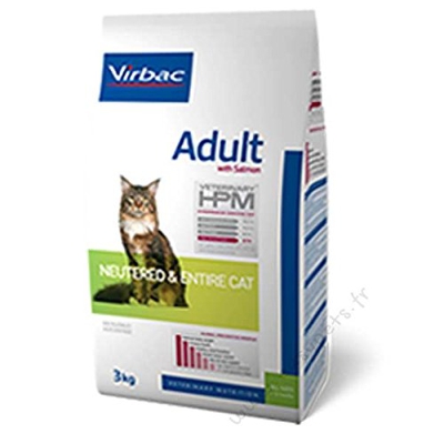 Virbac Adult Neutered & Entire Cat (3 kg) salmon