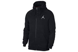 Nike M J Jumpman Fleece FZ Sweatshirt, Hombre, Black/(White), M características