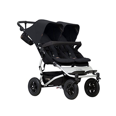 Mountain Buggy Cochecito doble Costa a costa con 4 ruedas