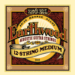 ERNIE BALL Earthwood 12-string Medium .011 - .052 Acoustic 80/20 Bronze en oferta