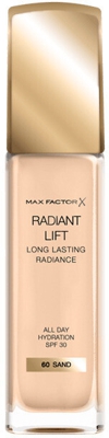 Max Factor, Base de maquillaje (Tono: 60 Sand, Pieles Claras) - 115 ml.