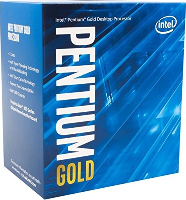 Intel Pentium Gold G5500 Box (Socket 1151, 14nm, BX80684G5500)