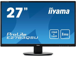 iiyama Prolite E2783QSU-B1 Pantalla para PC 68,6 cm (27") Wide Quad HD LED Plana Negro - Monitor (68,6 cm (27"), 2560 x 1440 Pixeles, Wide Quad HD, LE precio