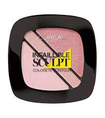 L'Oréal Paris Indefectible Sculpt Trio Blush (4g) precio