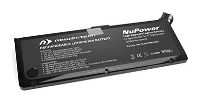 NewerTech NWTBAP17MBU03H Ión de Litio Batería Recargable - Batería/Pila Recargable (103 WH, Ión de Litio, Negro, 1 Pieza(s))