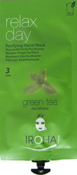 Iroha Mascarilla Facial Purificante Peel Off con Té Verde 5 Usos - 3 Paquetes de 100 gr - Total: 300 gr características