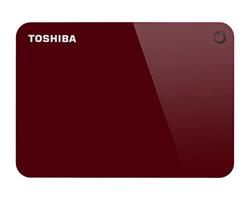 Toshiba Canvio Advance  2TB 2.5' Rojo Usb 3.0 - Disco Duro Externo precio