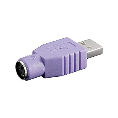 Pccablenet Adaptador PS2 A USB (usba-m A Minidin6-h) - Conversor