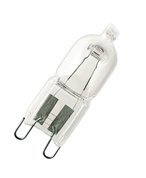 G9 20W transparente Halopin 2.000 h características