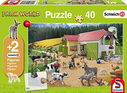 Schmidt Spiele 56189 40pieza(s) Puzzle - Rompecabezas (Jigsaw Puzzle, Granja, 4 año(s), 361 mm, 243 mm, Caja) precio