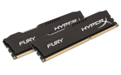 Kingston HyperX Fury Black 16GB (2x8GB) 1600 MHz (PC3-12800) 1.5V CL10 - Memoria DDR3 características