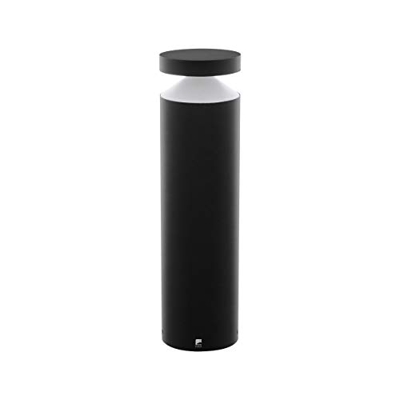 Hermosa farola LED Melzo en negro