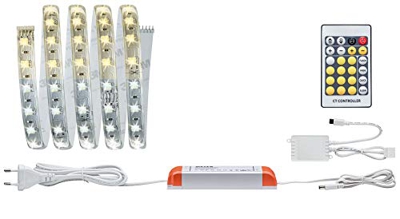 Set básico MaxLED con tira LED de 150 cm, blanco