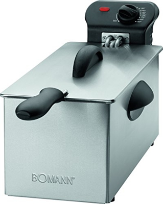 FR 2264 CB Freidora 3 L Solo Negro, Acero inoxidable Independiente 2000 W