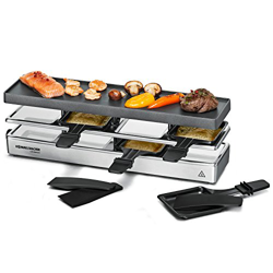 RC 800 parrilla de interior 4 personas(s) Negro, Plata 795 W, Raclette características