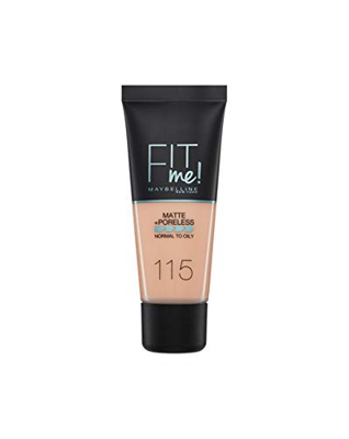 Fit Me Matte Poreless 115 Ivory #Fed0c0