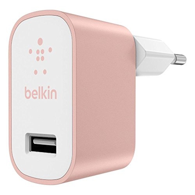 Belkin MIXIT Home Charger 2.4A 12W Rosa - Adaptador USB