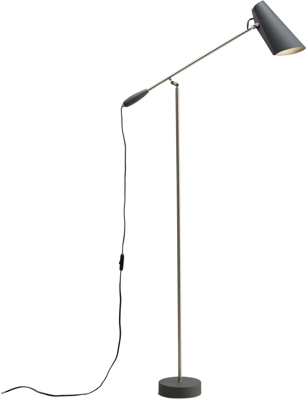 Northern Birdy - lámpara de pie retro gris