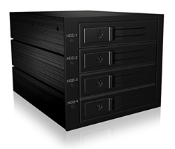 IB-564SSK 3.5" Caja de disco duro (HDD) Negro, Bastidor de instalación en oferta