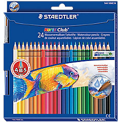 Lápices de color acuarelables STAEDTLER Noris Club aquarell 144 10 colores surtidos 24 unidades precio