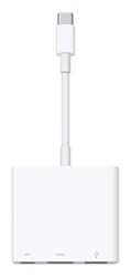 Adaptador USB-C a Multipuerto Digital AV - Apple MJ1K2ZM/A, blanco | MediaMarkt características