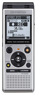 Olympus WS-852 - Grabadora Digital, 4 GB stereo, color gris