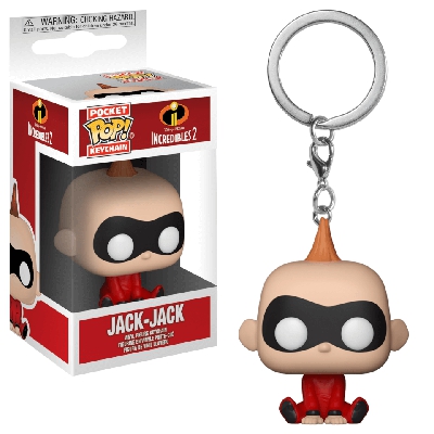 Llavero Jack-Jack, 4 cm. Los Increíbles 2 Disney Pocket POP