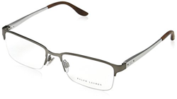 Ralph Lauren 0Rl5089, Monturas de Gafas para Hombre, Marrón (Semi Shiny Gunmetal), 54 precio