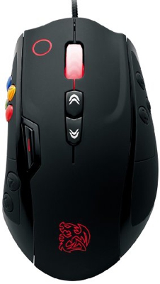 TT Esports MO-VLS-WDLOBK-01 - Ratón Gaming, Color Negro
