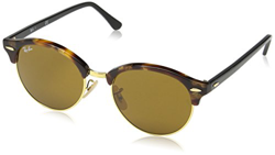 Ray-Ban Clubround Gafas de sol, Spotted Brown Havana, 51 Unisex-Adulto precio