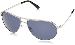 Tom Ford FT0144 18V 58 Gafas de sol, Gris (Rodio Lucido/Blu), Hombre características