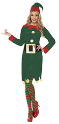 Smiffy's Christmas Elf Lady L (31995) precio