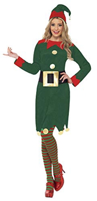 Smiffy's Christmas Elf Lady L (31995)