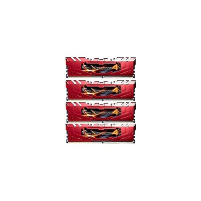 G.Skill 16GB DDR4-2400 16GB DDR4 2400MHz módulo de - Memoria (DDR4, PC/Server, 288-pin DIMM, 2 x 8 GB, Heatsink, Rojo)