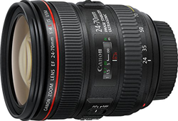 Canon EF 24-70mm f/4L IS USM - Objetivo para Canon (Distancia Focal 24-70mm, Apertura f/2.8-22, Zoom óptico 2.8X,estabilizador, diámetro: 77mm) Negro precio
