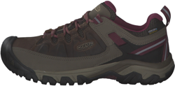 Keen Mujer Targhee III Impermeable Caminar Zapatos Marrón Rosa Deporte Calzdo en oferta