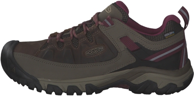 Keen Mujer Targhee III Impermeable Caminar Zapatos Marrón Rosa Deporte Calzdo