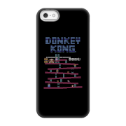 Funda móvil Donkey Kong Logo para iPhone y Android - iPhone 5/5s - Carcasa rígida - Brillante características