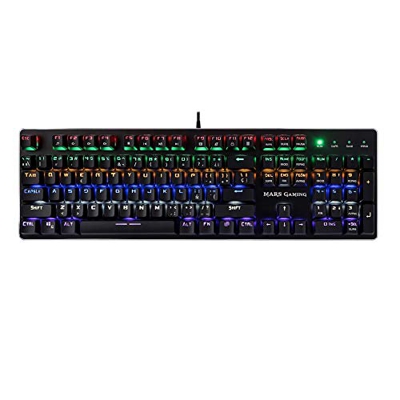 TECLADO MECANICO MARS GAMING MK4 SWITCH EN ROJO MK4R 4713105966572 MARS GAMING