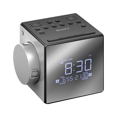 Despertador SONY LCFC1PJ USB 100MW FM/AM Dual Reloj, Despertadores