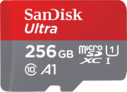 Ultra memoria flash 256 GB MicroSDXC Clase 10 UHS-I, Tarjeta de memoria características