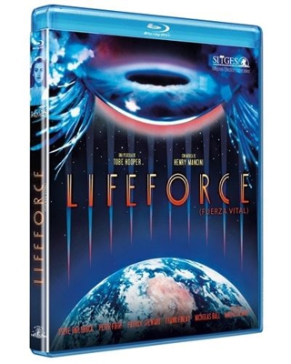 PELICULA  DIVISA HV  BLU-RAY  LIFEFORCE (FUERZA VITAL) - BD  NUEVO (SIN ABRIR)