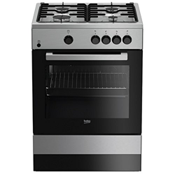 Cocina de Gas BEKO FSG62000DXL 60 cm 64 L Acero inoxidable (4 Fogones) en oferta